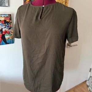 Olive Green Women's Top